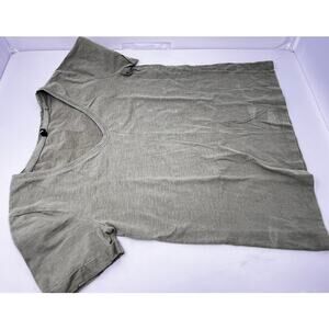 Sinsay Women's Green Top Size S V-Neck Tshirt Style Pre-Owned in fair condition